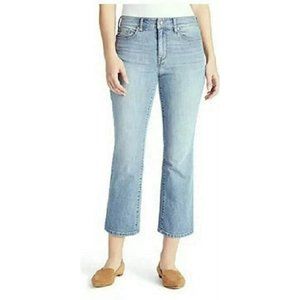 CHAPS Jeans Women's Mid Rise Crop Kick Jean